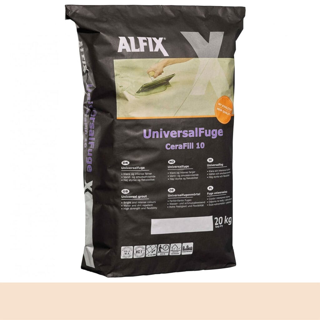 Alfix Cerafil 10, Lys beige  20 kg. 47