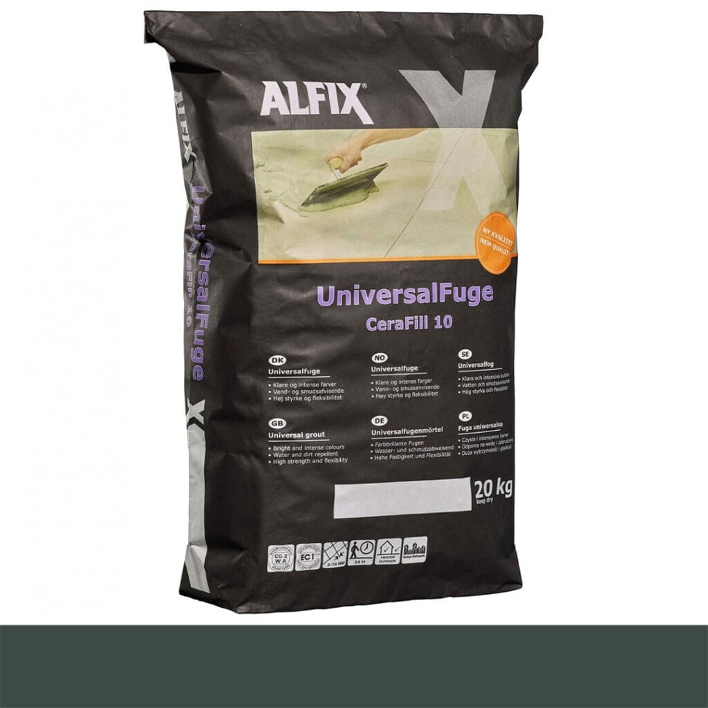 Alfix Cerafil 10  Sortgrå  20 kg. 47