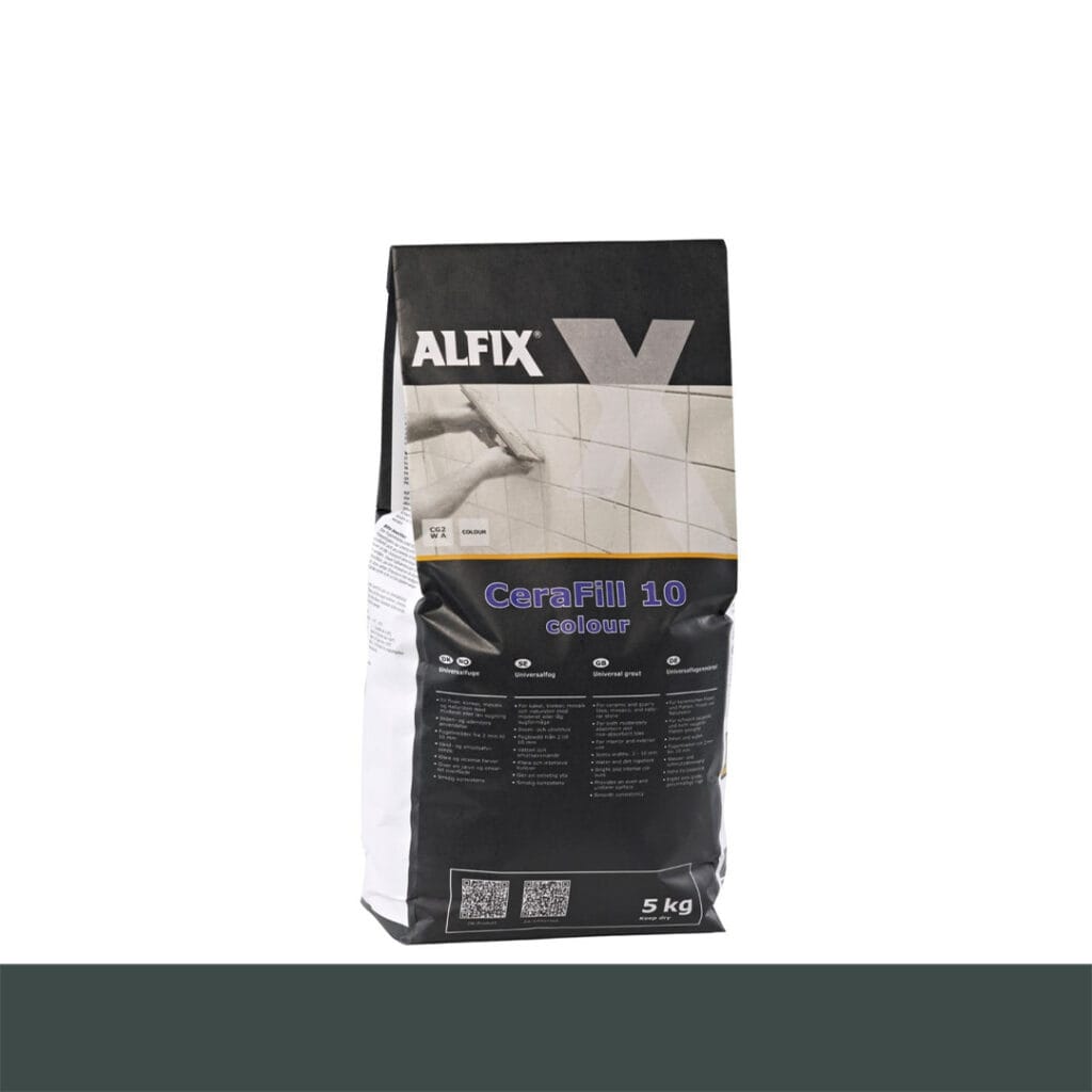 Alfix Cerafil 10  Sortgrå  5 kg. 47