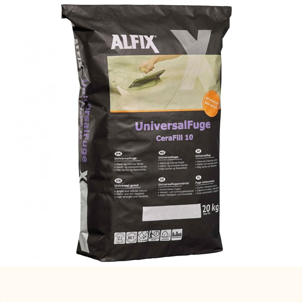Alfix Cerafil 10, Hvid CF  20 kg. 47