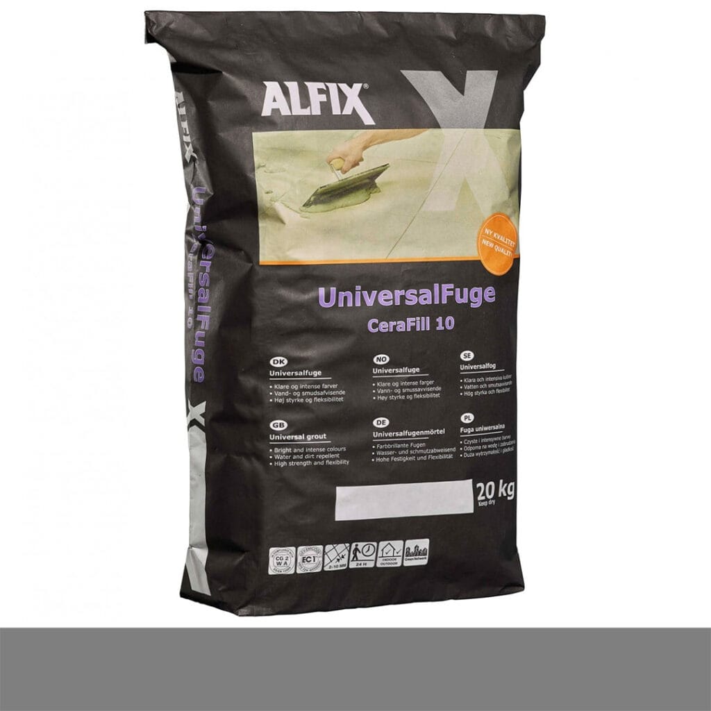Alfix Cerafil 10, Koksgrå  20 kg. 47